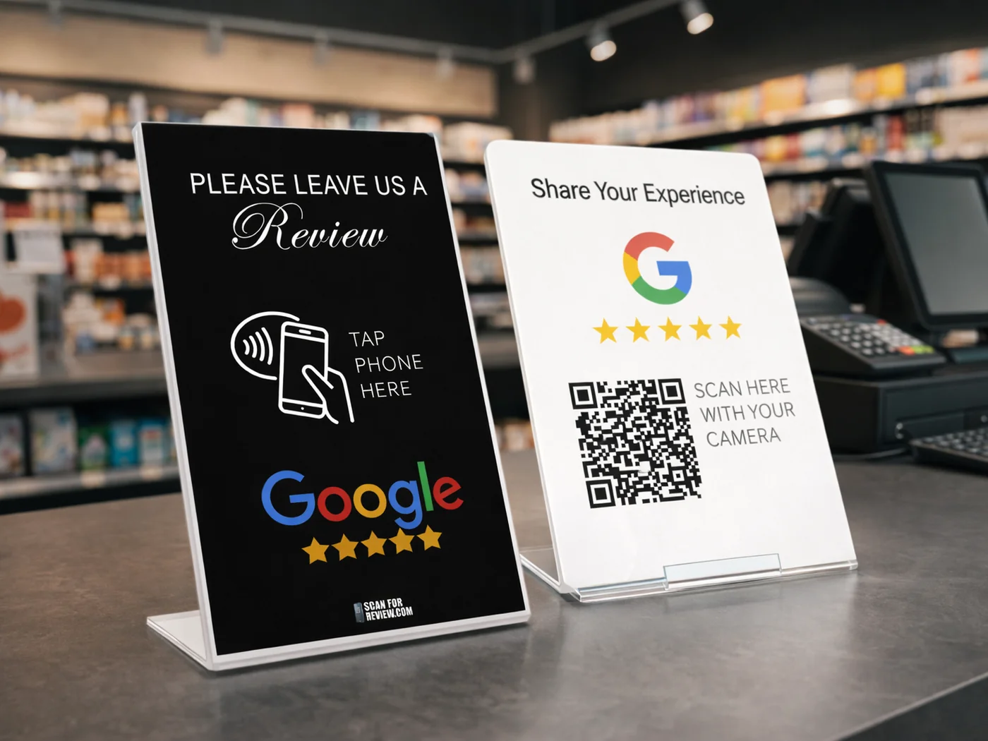 Google Review Sign